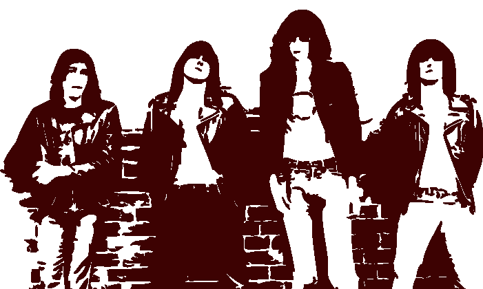 Graphic of The Ramones